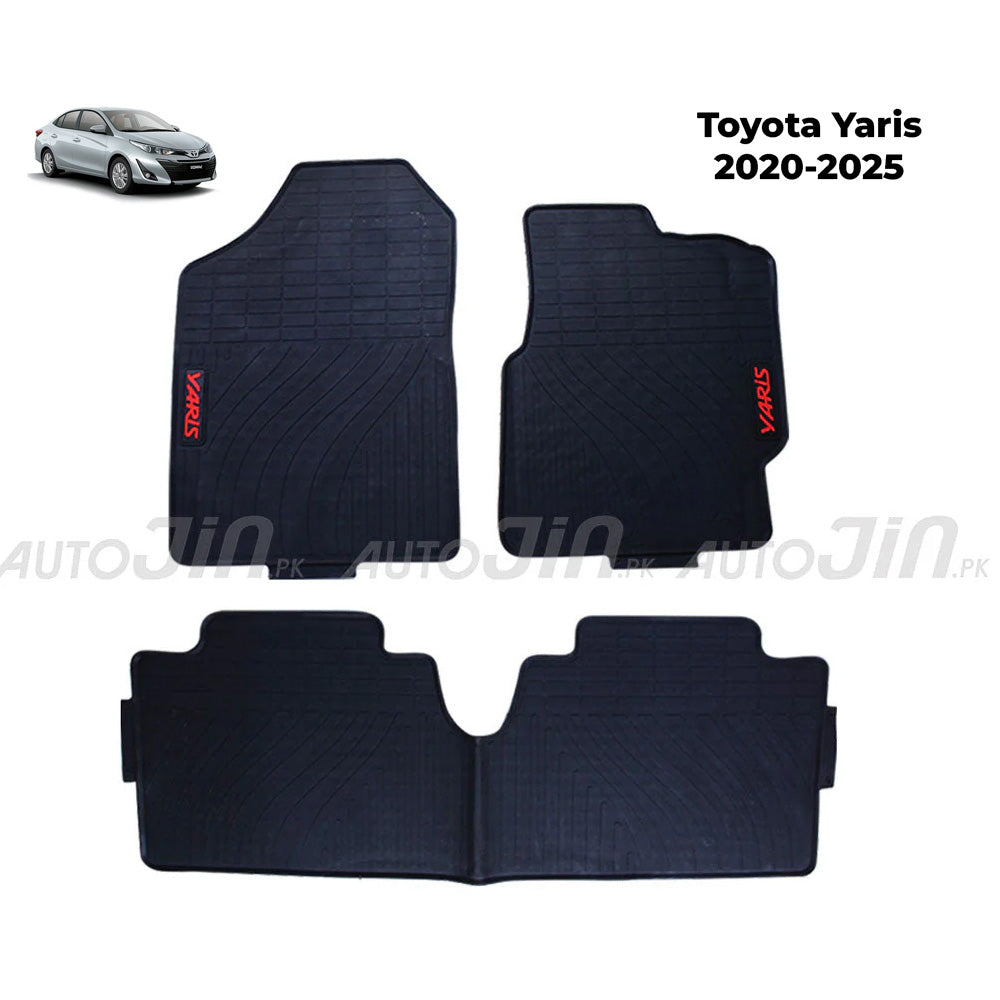 ELMASLINE 3D Gummimatten für TOYOTA YARIS 2020-2025 Hybrid | Zubehör Fußmatten ELMASLINE 3D Gummimatten für TOYOTA YARIS 2020-2025 Hybrid | Zubehör Fußmatten