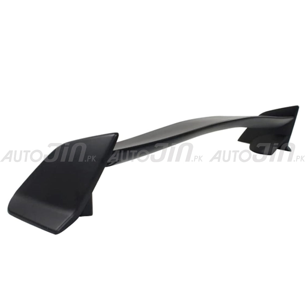 Hyper Wings Unpainted Factory Style Trunk Spoiler For 2016-2021 Honda Civic Sedan (w/ LED)