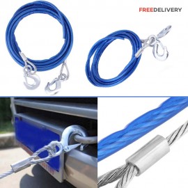 Tow Hook Rope Belt For Car Towing 3 Meters Carry a Weight f up to 3 Tons.
