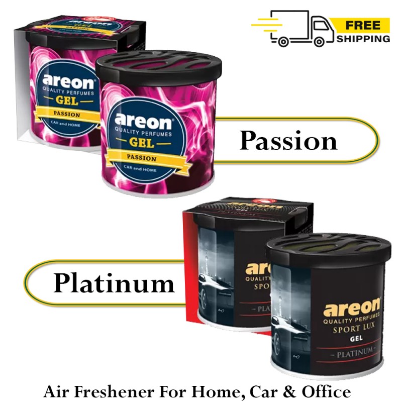 AREON Passion Gel Air Freshener for Car (80 g)
