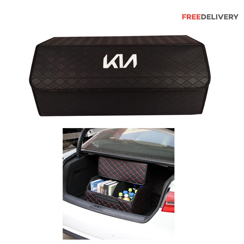 Car Trunk Storage Organizer Box 7D - Kia Logo