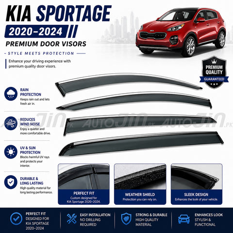 KIA Sportage 2019-2024 TXR Air Press With Chrome