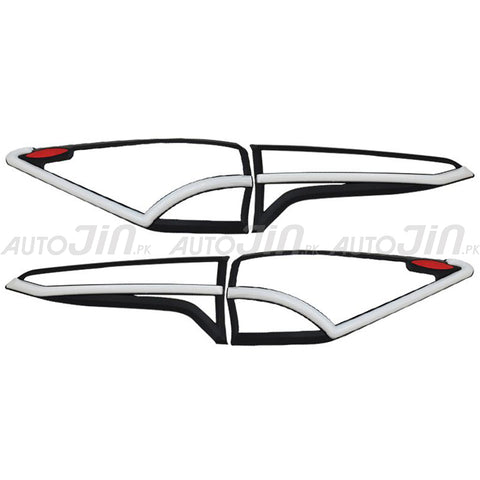 Toyota Fortuner 2016-19 LED Taillamp Cover