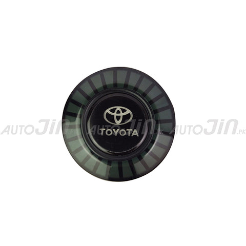 Car Rhythm RGB Air Freshener - Sound Control RGB Light With AC Grill Air Freshener  - Toyota Logo