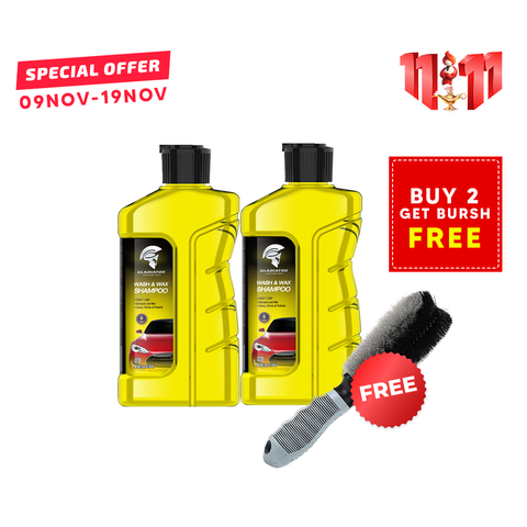 Gladiator Wash Wax and Shampoo 450ml - GT30