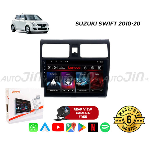 Suzuki Swift 2010-20 Android Touch Screen Multimedia Android Player GPS - Wi-Fi - Navigation  - Mirror Link(6 Month Warranty) Free Rear View Camera