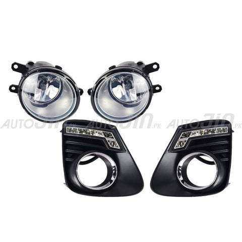 Dlaa Toyota Corolla 2008-14 Fog Lamps TY472