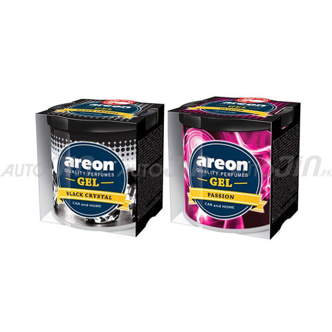 Areon Gel Pack of 2 - Black Crystal - Passion