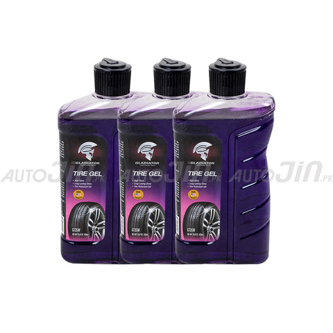 Gladiator Tire Gel Pack of 3 - 450ML