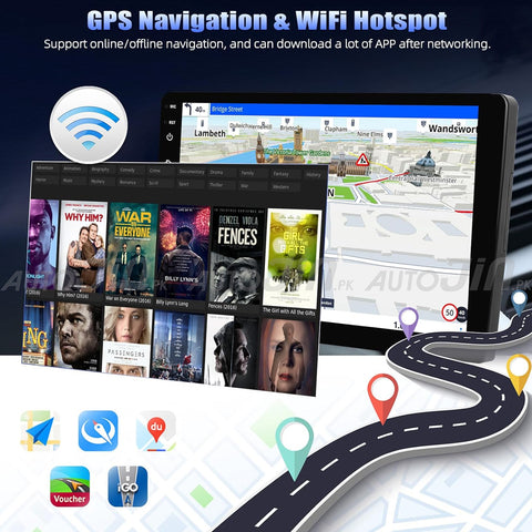 Toyota Aqua Android Touch Screen Multimedia Android Player GPS - Wi-Fi - Navigation - Mirror Link(6 Month Warranty) Free Rear View Camera