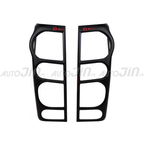 Isuzu D-Max Backlights Cover Black - 2018-2020