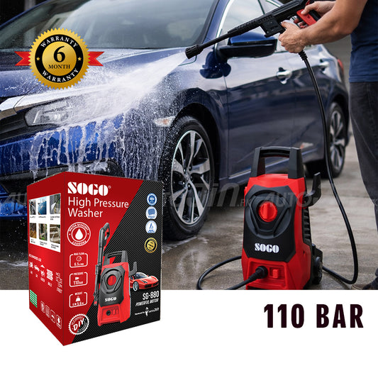 Sogo High Pressure Car Washer 80 to 110 Bar SG-880 1000