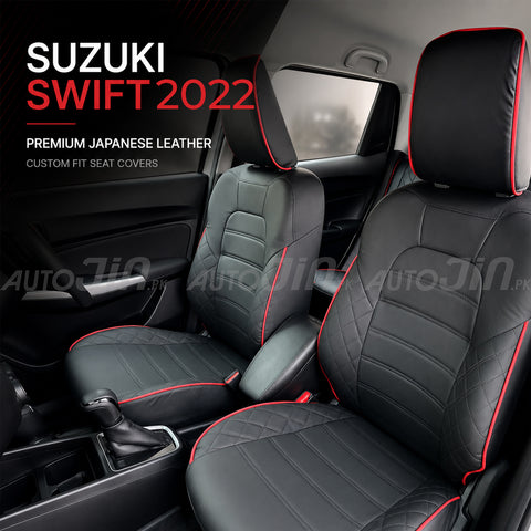 Suzuki Swift 2022-2026 Premium Japanese Leather Seat Cover