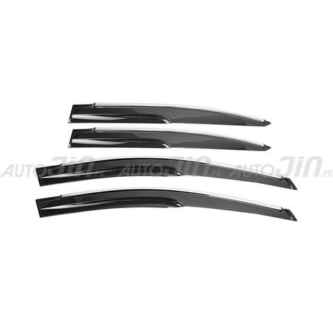 Honda City 2009-19 Premium Air Press with Chrome Strip