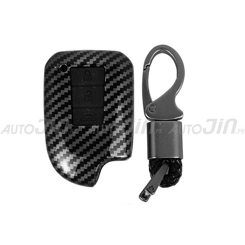 Toyota Yaris 2020-21 Key Cover - Carbon