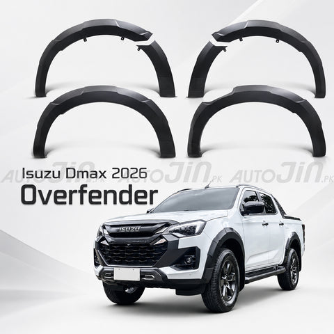 Isuzu D-Max 2026 Matte Black Over Fender