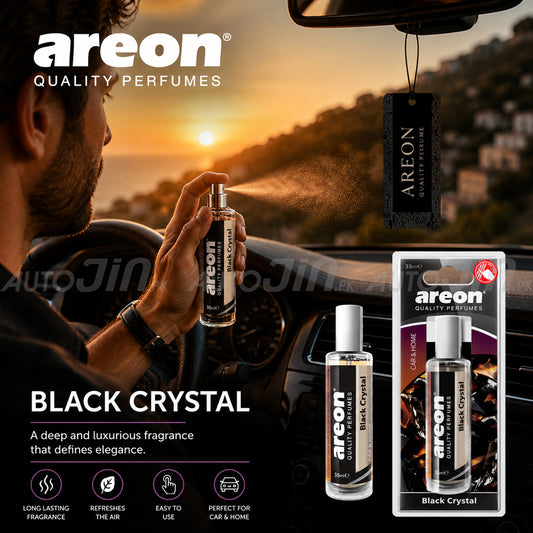 Areon Perfume Blister 35ml - Black Crystal - Spray Perfume 1000