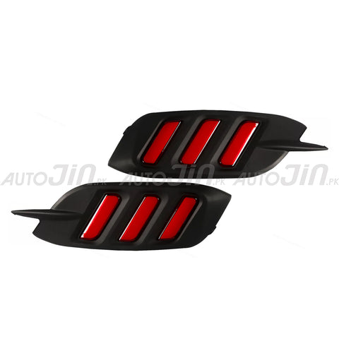 Honda Civic 2016-21 Running Back Bumper Brake Light Mustang Style