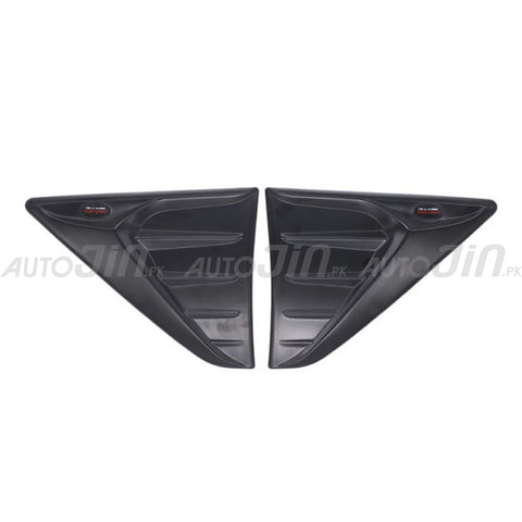 Toyota Fortuner 2016-20 Fender Vents Cover - Black