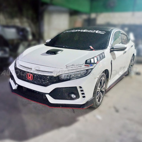 Honda Civic 2016-21 Type R BodyKit - Unpanited