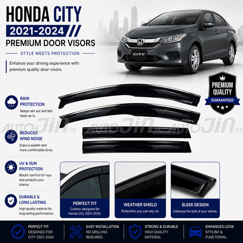 Honda City 2021-2024 TXR Air Press With Chrome