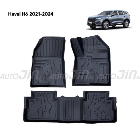 Haval H6 2021-2024 TPE Floor Mats Premium