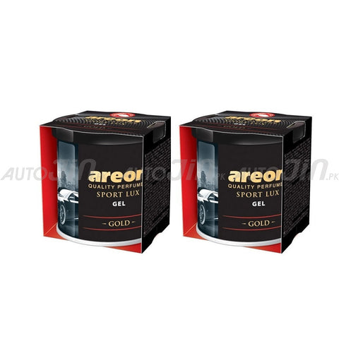 Areon Sport Lux Gel - Gold - Pack of 2