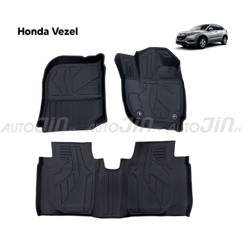 Honda Vezel TPE Floor Mats Premium