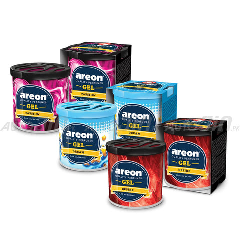 Areon Gel - Dream - Passion - Desire -  Pack of 3