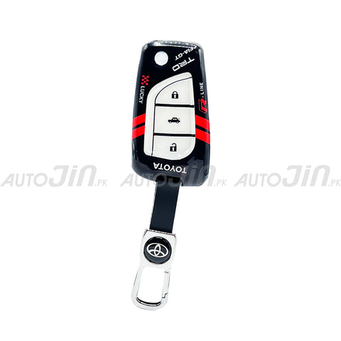 Toyota Corolla Grande 2017-21 Black Sports Keycover