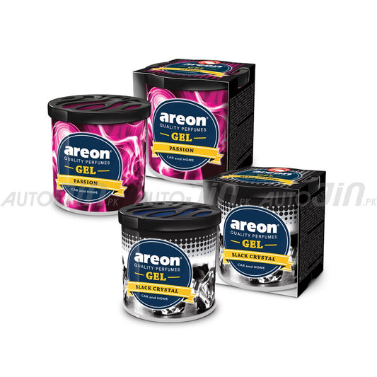 Areon Gel Pack of 2 - Black Crystal - Passion 1000