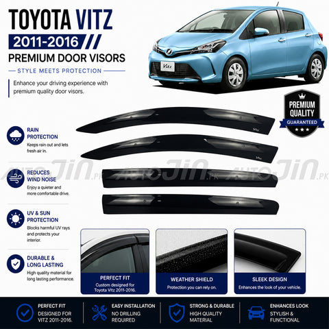 Toyota Vitz 2011-2016 TXR Air Press Without Chrome