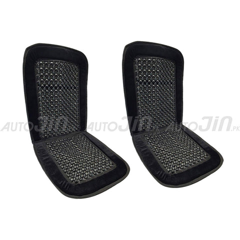 2pcs Universal Moti Seat Velvet Car Seat Cover Anti-Slip Accupressure Design