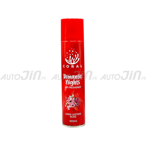 Coral Air Freshener Romantic Nigths - 300ML - Car, Room & Office