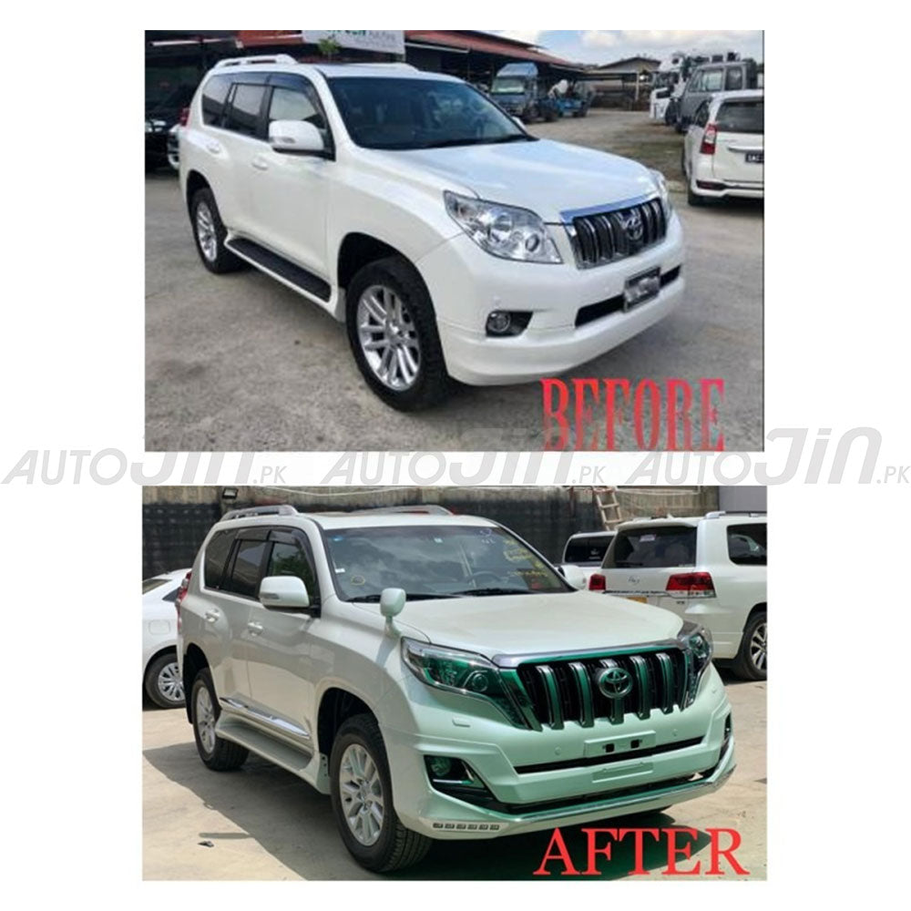 Prado Modifications Toyota Land Cruiser Prado 2009 Uplift to 2014 With Body Kit – Autojin