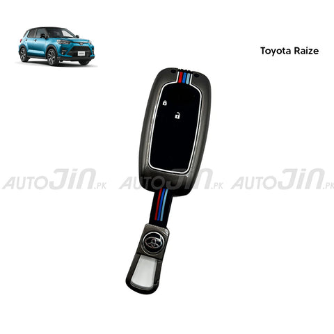 Toyota Raize Key Cover With Metal Shell