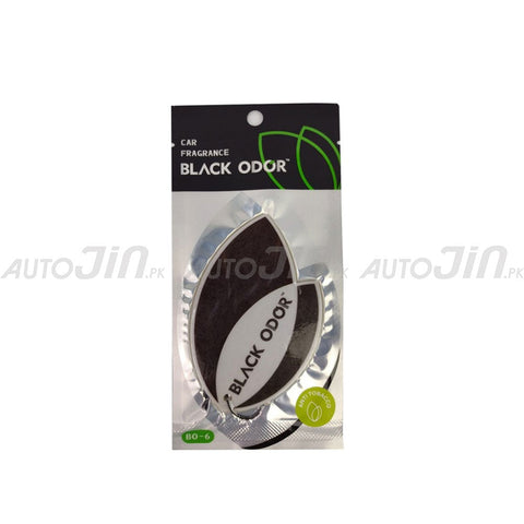 Black Odor Air Freshener Hanging Card - Anti Tobacco