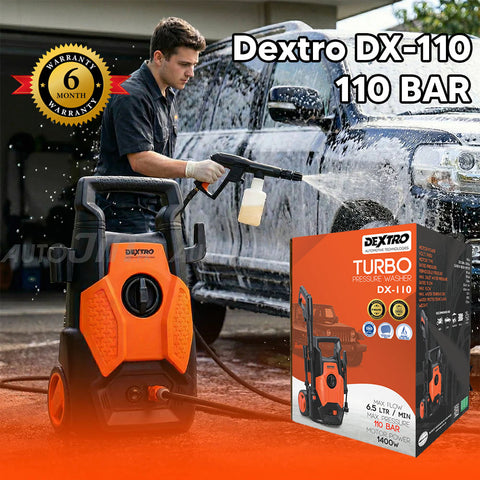Dextro DX-110 Turbo Pressure Washer - 110 Bar