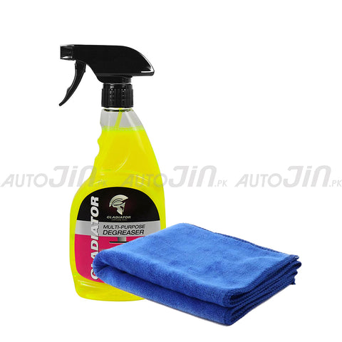 Gladiator Multi-Purpose Degreaser with Microfiber Cloth