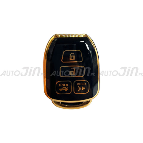 Exclusive Gold-Line Toyota Corolla 2014-17 Key Cover