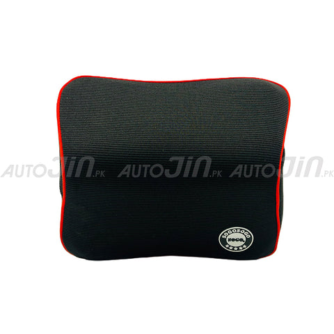 Neck Support Memory Foam Cushion - Black