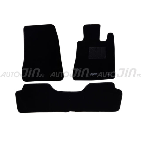 Hyundai Sonata Floor Carpet Mat Black - 3pcs