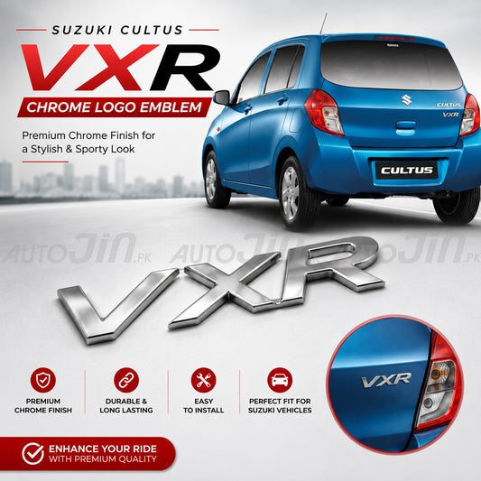 3D VXR Trunk Back Logo Emblem For Suzuki 1000