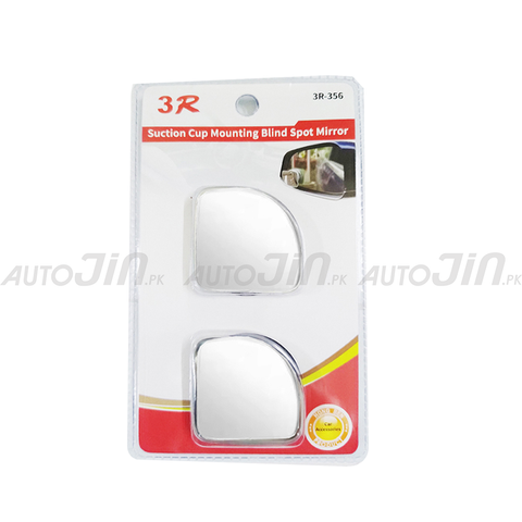 2pcs Car Convex Blind Spot Mirrors Triangle - 356