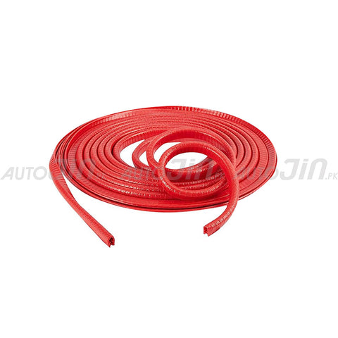 5M Universal Car Door Edge Guards Strip - Red