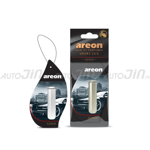 Areon Sports Lux Liquid 5ML - Gold - Hanging Card