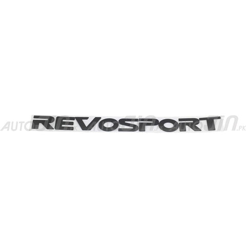 Revosport Emblem Sticker for Toyota Hilux Revo Black