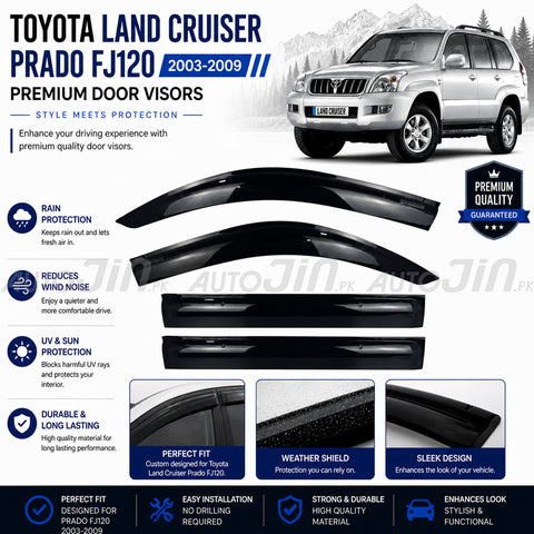 Toyota Land Cruiser Prado FJ120 2003-2009 TXR Air Press Without Chrome