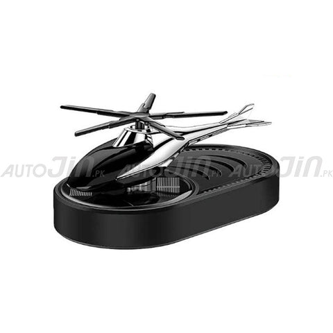 Helicopter Solar Rotating Air Freshener - Multi