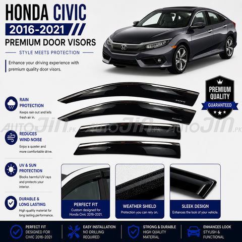 Honda Civic 2016-2021 TXR Air Press With Chrome